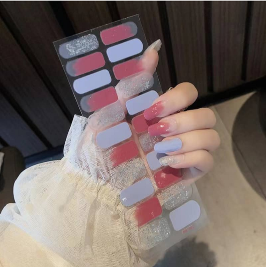 Cherry Frost Nails