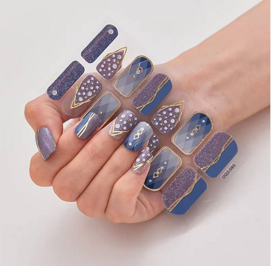 Royal Bloom Nail