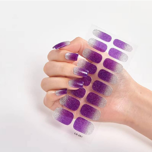 Blush Purple Nail